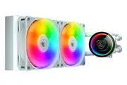 Cougar Poseidon Elite 240 ARGB White All-In-One Liquid CPU Cooler [CGR-PSDELRGB-W-240]