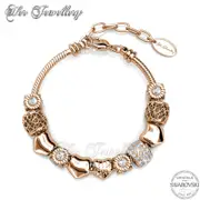 Radiant Charm Bracelet (Rose Gold)