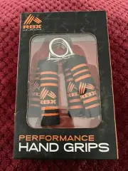 Pair of Exercise Foam Hand Grippers Forearm Grip Strengthener Grips Exerciser