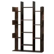 Artiss Bookshelf Tree-Shaped Bookcase with 13 Storage Shelves ROMI Walnut