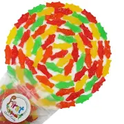 ASSORTED SOUR FISH GUMMY CANDY