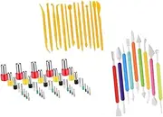 LIGHTAOTAO 1 Set Handmade Clay DIY Tools Polymer Modeling Kit for Creative Play Easy to Use and Clean for Daycare and Early Learning Activities