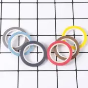6 Rolls Solid Color Washi Tape Photo Album Basic Pattern DIY Paper Creative