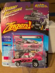 1976 OLDSMOBILE CUTLASS ZINGERS EDITION JOHNNY LIGHTNING PINK METALLIC 1 OF 2000