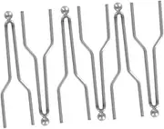GLEAVI 6pcs Pyrograph Pen Tip Pyrography Pen Tips Pyrography Wire Tips Pyrography Tips Pyrography Machine Tip Burning Tip Pyrography Wood Burner Pen Tips Silver Nickel Soldering Alloy