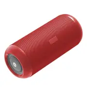 Catzon IPX6 Waterproof Wireless Speaker with Loud Stereo Sound RGB Lighting Effect-Red