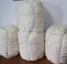 22 lbs White Merino WOOL ROVING BULK Natural Undyed Felting Spinning Chunky Yarn