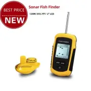 FFCW1108-1 120M/393.7FT Sonar Fish Finder with Color Screen/Wireless Sensor
