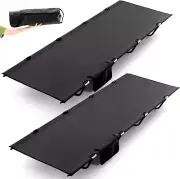 2 Pack Camping Cots Portable Lightweight Backpacking Cots Folding Ultralight Cot