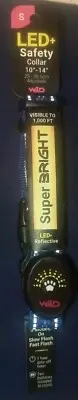 Small Super Bright LED Safety Collar 10"-14" (25-35.5 Cm)Batt. Operated By Wild
