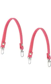 PATIKIL Leather Purse Handle Strap, 2 Pcs 10 Inch Replacement DIY Women Clutch