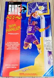 vtg 1993 Shaq Shaquille Attaq O'Neal Rim Hanger NIB SLU LSU Tigers 6" Backboard