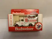 MODELS OF DAYS GONE BY. BUDWEISER DELIVERY TRUCKS FROM THE PAST. DIE CAST 3