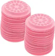 [WOONEKY] 100pcs Lash Glue Holders Lash Pallets for Eyelash Extensions Glue Holder Portable