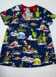 NWT PETER ALEXANDER GIRLS GRINCH CHRISTMAS NIGHTIE SIZE 4
