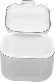 AUTSUPPL Nail Art Tool Soaking Box Nail Tool Sterilizer Box for Nail Drill Bits Manicure Kit Gel Rem