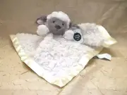 Mary Meyer Plush Lamb Lovey Blanket Soft Satin Baby Monogrammed SCARLET NWT
