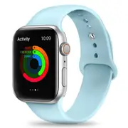 Silicone Apple Watch Band Sport Loop For Apple Watch 42mm Agate Green