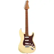 Northstar NS1-VW S-Style Electric Guitar Vintage White, 6 String, Poplar Body