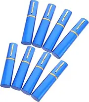[Baluue] 8pcs Portable Glasses Case Hard Shell Aluminum Spectacle Holder for Travel Work Daily Use Lightweight Eyewear Storage with Clip Elegant Design for Secure Protection