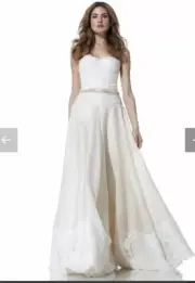 New Authentic Olia Zavozina Joann wedding skirt Size 10 $2500