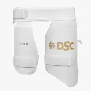 DSC Xlite 95 Cricket Combo Thigh Pad | Color: White | Size: Mens, Right Hand ...