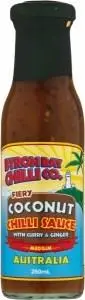 Byron Bay Chilli Fiery Coconut Chilli Sauce 250ml