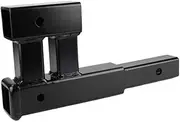 Ronyme Trailer Hitch Receiver, Trailer Hitch Extender, Tow System Double Tow Hitch Extension Receiver Trailer Hitch Adapter