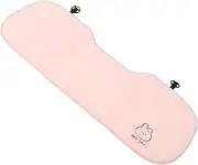 EXAOMBLE Fluffy Plush Rabbit Car Seat Cover Cushion Pad Cute Winter Pink Non Slip Design for Comfortable Car Interior for Women Families