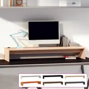 Monitor Stand Desk Cabinet Desktop Display Shelf Office Solid Wood Pine vidaXL