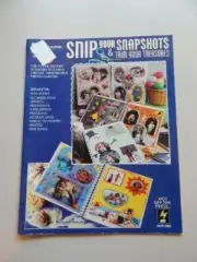 Booklet, Sinp you snapshots & trim your treasures, Paper Pizazz, scrapbooking