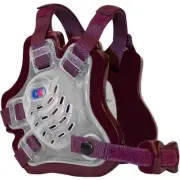 Cliff Keen F5 Tornado Wrestling Headgear - Translucent/Maroon/Maroon