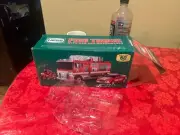 BRAND NEW - 2024 HESS TOY TRUCK 60TH ANNIVERSARY FIRE TRUCK CAR & MOTORCYCLE