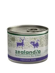 ZEALANDIA Venison Pate Cat With Deboned Venison Cat Wet Food Can 24 x 170g