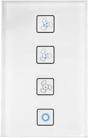 AU/NZ Approved Smart ZigBee 3 Speed Fan Light Switch for ZigBee Home Automation
