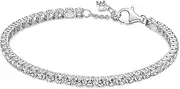 [PANDORA] Timeless Women's Sterling Silver Sparkling Tennis Bracelet