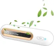 ZYNTM USB Fridge Deodorizer, Odor Removal Mini Portable Rechargeable Refrigerator Deodorizer, Reusable 800mAh Odor Eliminator for Closet, Automobile