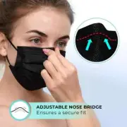 20 Boxes, 1,000 PCS Face Mask 3 Ply Earloop Disposable Non Medical Surgical Mask