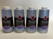 4 Large Cones Maxi-Lock Serger Thread 3000 Yard 100% Polyester Thread Lucerne Bl