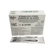 Integra Miltex #15C Sterile Stainless Steel Surgical Dental Scalpel Blade 4-315C