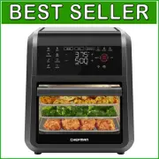 Family-Sized 12-Quart Air Fryer Oven - 6 Functions, Touch Control & Easy Cleanup