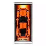 PLEXICO Wall Mounted Display Case For LEGO 42056 Porsche 911 GT3 RS