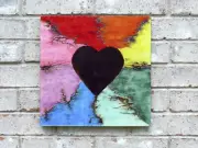 LICHTENBERG FRACTAL WOOD BURNED ART - Scorched Heart!