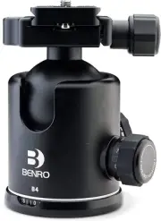 Benro B4 Ballhead Triple Action 44lb Capacity with PU70 Plate