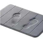 Luxurious Memory Foam Bath Mat Ultra-Soft & Supportive Non-Slip Quick-Dry Sleek