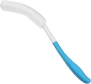 Hoement Ergonomic Long Handle Bath Brush Back Wash Brush for Shower Deep Cleaning Non-slip for Men Women