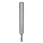 H12.0 Hex Head Drill Bit Wrench 12mm Flat Tip 1/4" Shank 150mm Long Magnetic