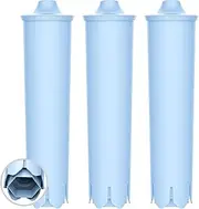 [EcoAqua] Replacement Filter, Replacement for Jura® Clearyl/Claris Blue Capresso® Clearyl Coffee Machine Water Filter, Pack of 3
