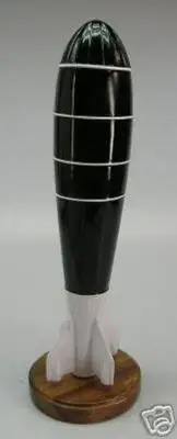 Konstantin Tsiolkovsky Rocket Desktop Kiln Wood Model Regular Free Shipping