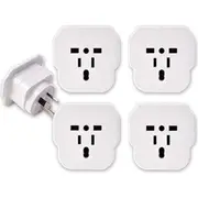 4x Sansai Universal Travel Power Adapter Outlet UK EU US Sockets to AU/NZ Plug